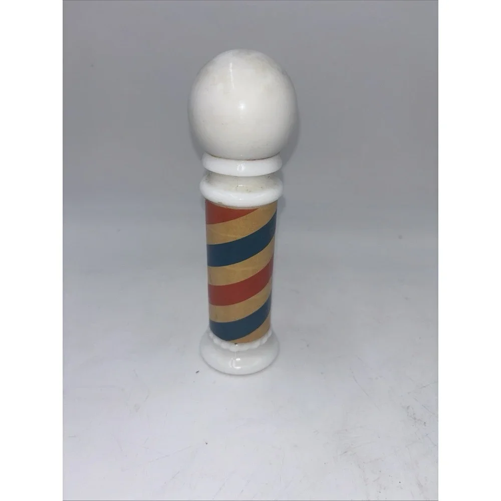 1970s AVON Barber Pole Men's Wild Country After Shave Empty Bottle Collectable!